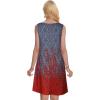 imageSummer Dresses for Women Beach Boho Sleeveless Vintage Floral Flowy Pocket Tshirt Tank SundressesBa Grey Red Boho