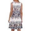 imageSummer Dresses for Women Beach Boho Sleeveless Vintage Floral Flowy Pocket Tshirt Tank SundressesBa Vintage Print