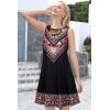 imageSummer Dresses for Women Beach Boho Sleeveless Vintage Floral Flowy Pocket Tshirt Tank SundressesBlack Boho Floral