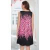imageSummer Dresses for Women Beach Boho Sleeveless Vintage Floral Flowy Pocket Tshirt Tank SundressesBlack Pink Floral