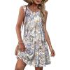 Ba White Boho Print