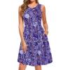 02 Purple Bohemian Print