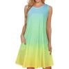 Blue Yellow Tie Dye