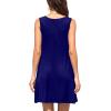 imageWEACZZY Women Summer Casual Swing T Shirt Dresses Beach Cover up Loose DressA Royal Blue