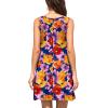 imageWEACZZY Women Summer Casual Swing T Shirt Dresses Beach Cover up Loose DressColorful Purple Navy