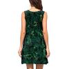 imageWEACZZY Women Summer Casual Swing T Shirt Dresses Beach Cover up Loose DressFloral Green
