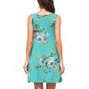 imageWEACZZY Women Summer Casual Swing T Shirt Dresses Beach Cover up Loose DressMint Green