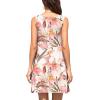 imageWEACZZY Women Summer Casual Swing T Shirt Dresses Beach Cover up Loose DressPink Lily Beige