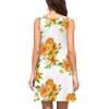 imageWEACZZY Women Summer Casual Swing T Shirt Dresses Beach Cover up Loose DressSunflower White