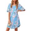 Floral Light Blue