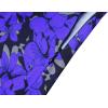 imageBerydress Womens Classic 34 Sleeve V Neck Sheath Casual Party Work Faux Black Wrap DressBlue Floral