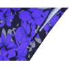 imageBerydress Womens Vintage VNeck Sheath Casual Party Work Faux Black Wrap DressBlue Floral