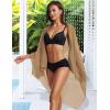 imageCHICGAL Sarong Wraps Swimsuit Coverup for Women Bathing Suit Cover Up Summer Bikini Beach SwimwearKhaki