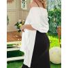 imageCHICGAL Womens Scarf Shawls and Wraps for Evening Dress Wedding Party Bridal Scarves Sarong Cover UpsAwhite