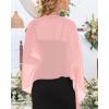 imageCHICGAL Womens Scarf Shawls and Wraps for Evening Dress Wedding Party Bridal Scarves Sarong Cover UpsLight Pink