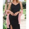 imageCHICGAL Womens Scarf Shawls and Wraps for Evening Dress Wedding Party Bridal Scarves Sarong Cover UpsLight Pink