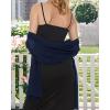 imageCHICGAL Womens Scarf Shawls and Wraps for Evening Dress Wedding Party Bridal Scarves Sarong Cover UpsNavy Blue
