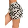 imageSwimsuit Coverups for Women Sarong Beach Bikini Wrap Sheer Short Skirt Chiffon Scarf for SwimwearA Zebra Printed