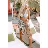 imageSwimsuit Coverups for Women Sarong Beach Bikini Wrap Sheer Short Skirt Chiffon Scarf for SwimwearA Zebra Printed
