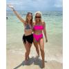 imageSwimsuit Coverups for Women Sarong Beach Bikini Wrap Sheer Short Skirt Chiffon Scarf for SwimwearBlack