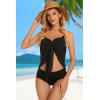 imageSwimsuit Coverups for Women Sarong Beach Bikini Wrap Sheer Short Skirt Chiffon Scarf for SwimwearBlack