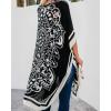 imageWomens Kimono Swimsuit Coverups Summer Beach Casual Loose Cardigans for SwimwearBlack Boho