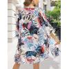 imageWomens Kimono Swimsuit Coverups Summer Beach Casual Loose Cardigans for SwimwearSummer Boho Leaves