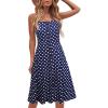 Navy Polka Dot