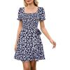 Navy Floral