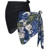 Black & Dark Blue Leaf