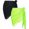 Black & Fluorescent Green
