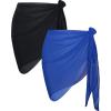 Black and Solid Blue