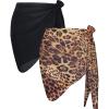 Brown Leopard and Black