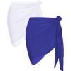 White and Royal Blue