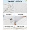 imageCHICGAL Summer Dresses for Women Beach Cover Ups Strapless Boho Floral Print SundressA Solid White