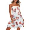 Red White Floral