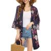 Dark Purple Floral