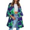 Tie Dyed Blue Green