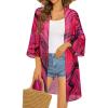 Tie Dyed Rose Red