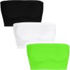 3 Pieces Black white neon Green