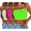 3 Pieces White neon Pink neon Green