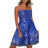 Boho Summer Blue Flower
