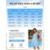 image:imageWEACZZY Summer Dresses for Women V Neck Wrap Sundress Sleeveless Flowy Tank Dress Beach Holiday Sundresses with Pockets01 Light Blue
