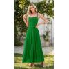 image:imageWEACZZY Women Summer Maxi Dresses Spaghetti Strap Dress Beach Long DressesGreen
