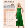 image:imageWEACZZY Women Summer Maxi Dresses Spaghetti Strap Dress Beach Long DressesGreen