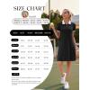 image:imageWEACZZY Women Tshirt Dress Short Sleeve Polo Dresses Easy Classic Summer DressesBlack