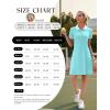 image:imageWEACZZY Women Tshirt Dress Short Sleeve Polo Dresses Easy Classic Summer DressesLight Blue