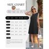 image:imageWEACZZY Summer Dresses for Women 2026 Casual Crewneck Fit Beach Vacation Dress Sleeveless Loose Sundress with Pockets01 Black