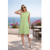 image:imageWEACZZY Summer Dresses for Women 2026 Casual Crewneck Fit Beach Vacation Dress Sleeveless Loose Sundress with PocketsGreen