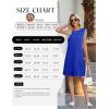 image:imageWEACZZY Summer Dresses for Women 2026 Casual Crewneck Fit Beach Vacation Dress Sleeveless Loose Sundress with PocketsRoyal Blue